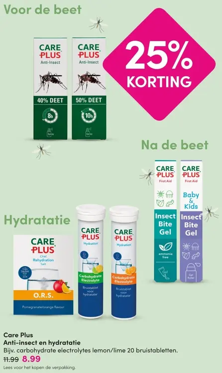 Aanbieding: Oral Rehydration Salt, Carbohydrate Electrolytes 