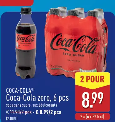 Offre: Coca-Cola zero
