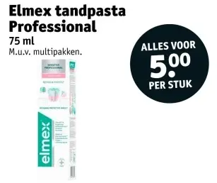 Promotie: Tandpasta Professional