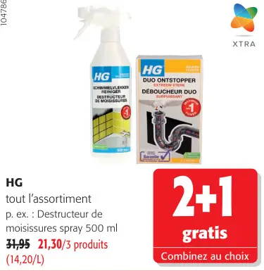 Offre: HG tout l'assortiment