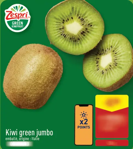Offre: Kiwi green jumbo