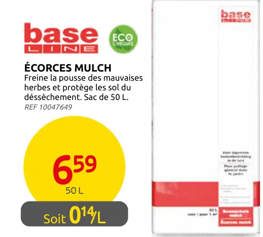 Promotie: Écorces mulch
