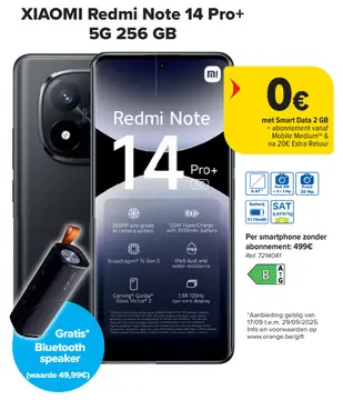 Aanbieding: XIAOMI Redmi Note 14 Pro+