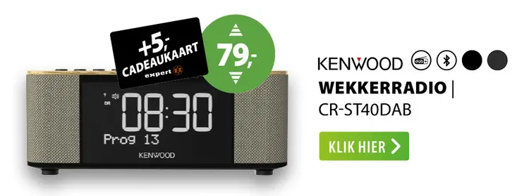 Aanbieding: Wekkerradio cr-st40dab