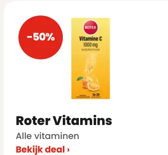 Promotie: Roter Vitamins