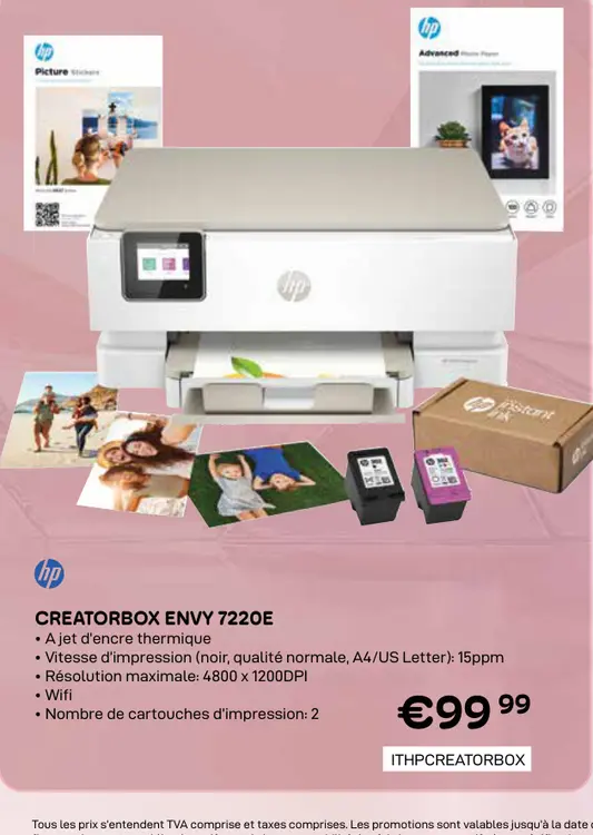 Offre: Creatorbox envy 7220e