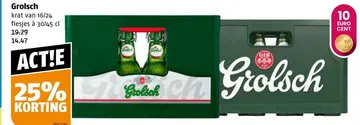 Aanbieding: Grolsch krat