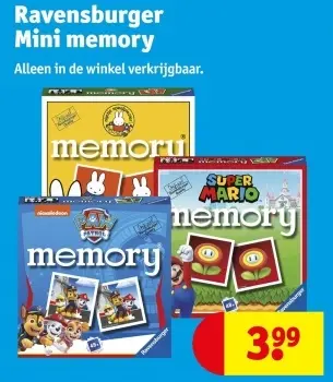 Promotie: Mini memory