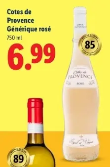 Aanbieding: Cotes de Provence Générique rosé