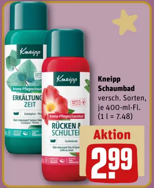 Aanbieding: Schaumbad