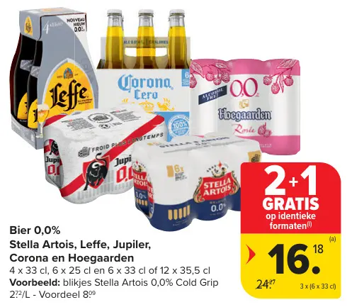 Promotie: Bier 0,0%