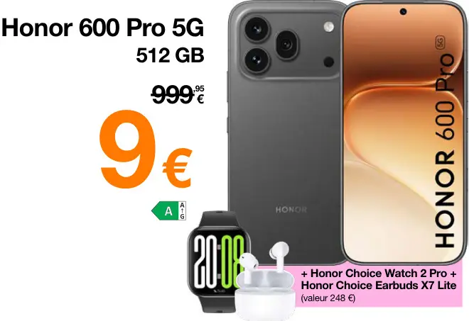 Offre: 600 Pro 5G 512 GB