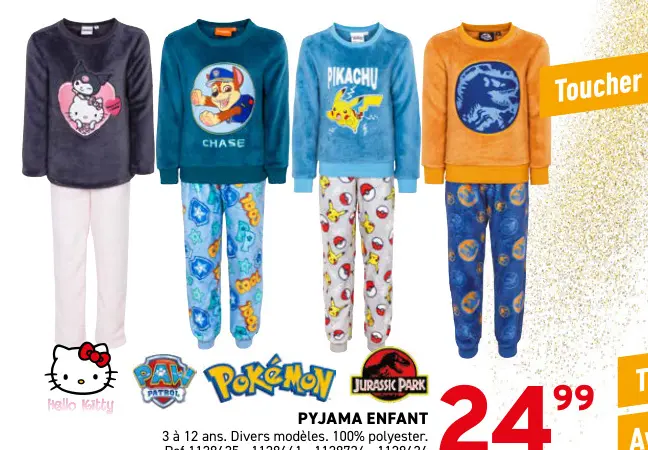 Offre: Pyjama enfant