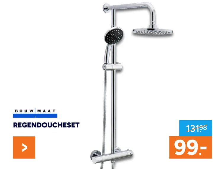 Aanbieding: Regendoucheset