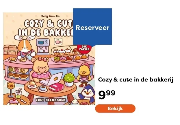 Aanbieding: Cozy & cute in de bakkerij