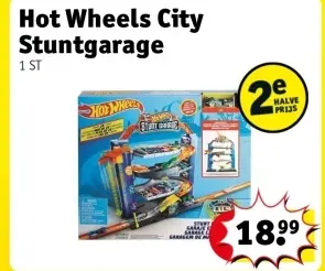 Aanbieding: Hot Wheels City Stuntgarage