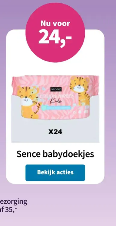 Aanbieding: babydoekjes