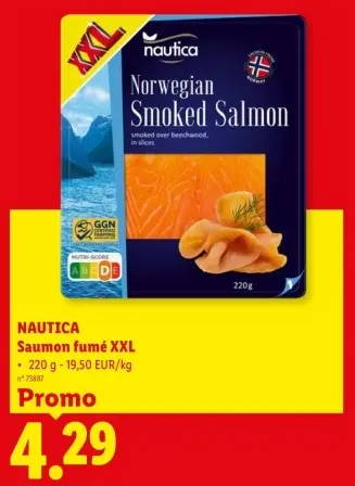 Offre: Saumon fumé XXL