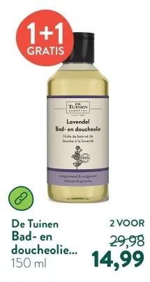 Aanbieding: Lavendel Bad- en doucheolie