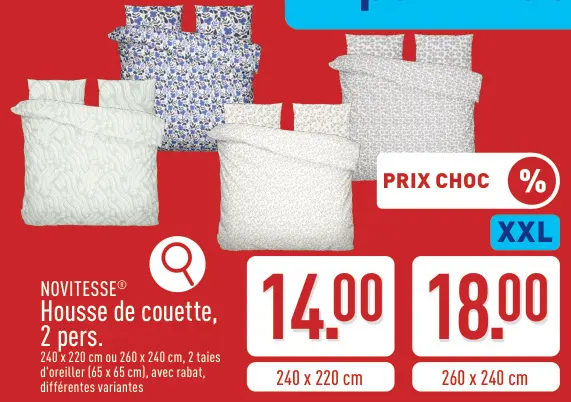 Promotie: Housse de couette