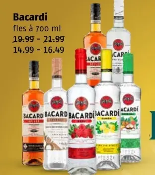 Aanbieding: Bacardi