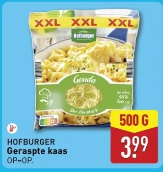 Aanbieding: HOFBURGER Geraspte kaas