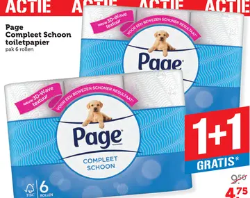 Aanbieding: Page Compleet Schoon toiletpapier