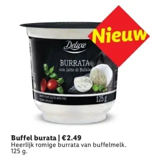 Aanbieding: Buffel burata