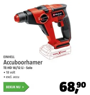 Aanbieding: Accuboorhamer
