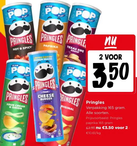 Promotie: Pringles