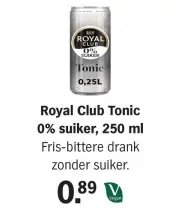 Aanbieding: Royal Club Tonic