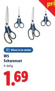 Aanbieding: Scharenset