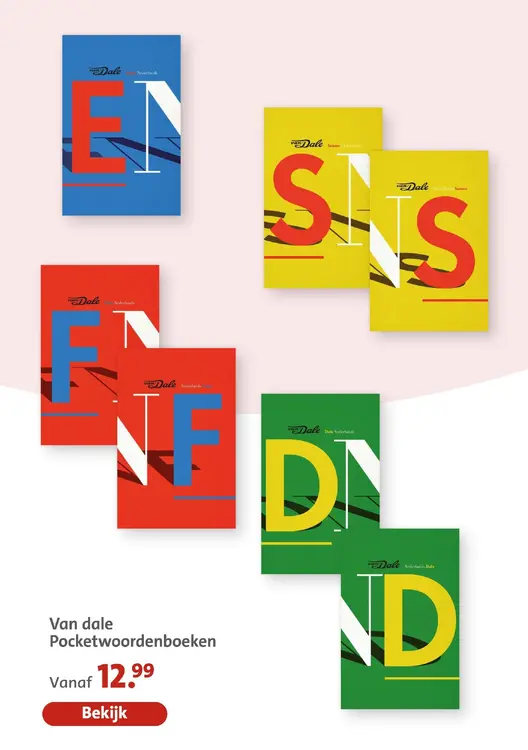 Aanbieding: Van dale Pocketwoordenboeken