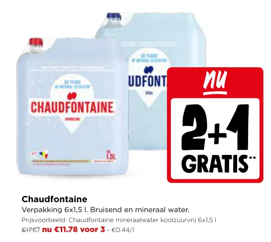 Promotie: Chaudfontaine