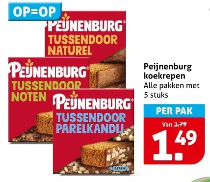 Aanbieding: Koekrepen