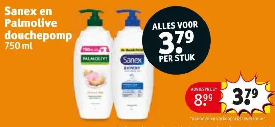 Aanbieding: douchepomp