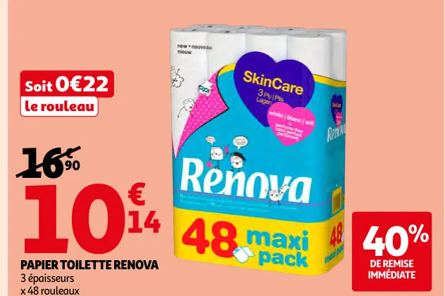 Promotie: Papier toilette