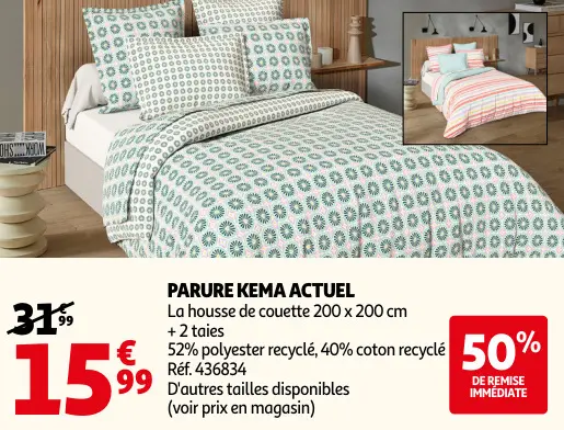 Offre: Parure KEMA actuel