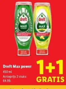 Aanbieding: Dreft Max power