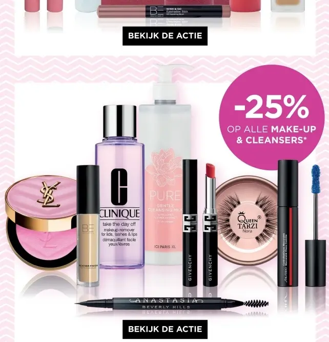 Promotie: Make-up & cleansers