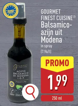 Promotie: Balsamico-azijn uit Modena