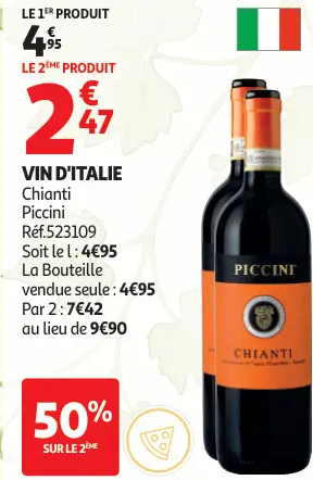 Offre: Piccini Vin d'Italie