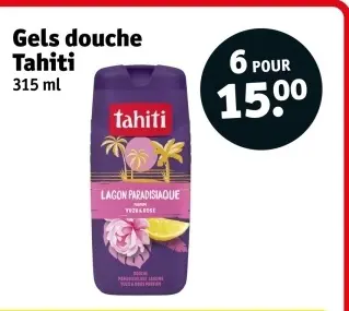 Offre: Gels douche