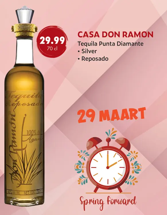 Aanbieding: Casa Don Ramon Tequila Punta Diamante