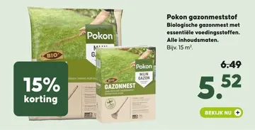 Aanbieding: Pokon gazonmeststof