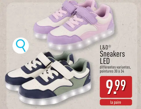 Offre: Sneakers LED