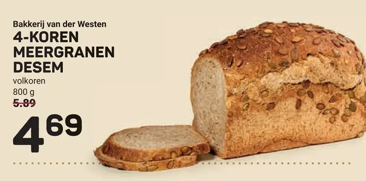Aanbieding: 4-koren meergranen desem