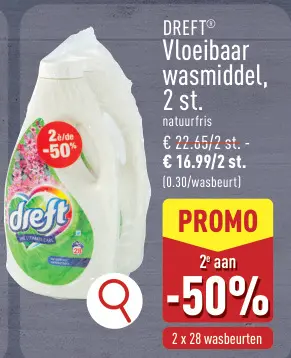 Aanbieding: DREFTO Vloeibaar wasmiddel