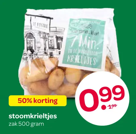 Aanbieding: Stoomkrieltjes
