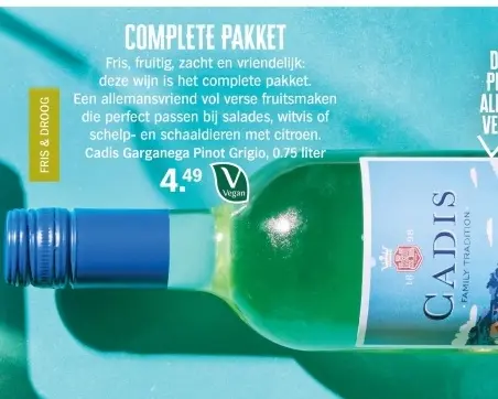 Aanbieding: Cadis Garganega Pinot Grigio
